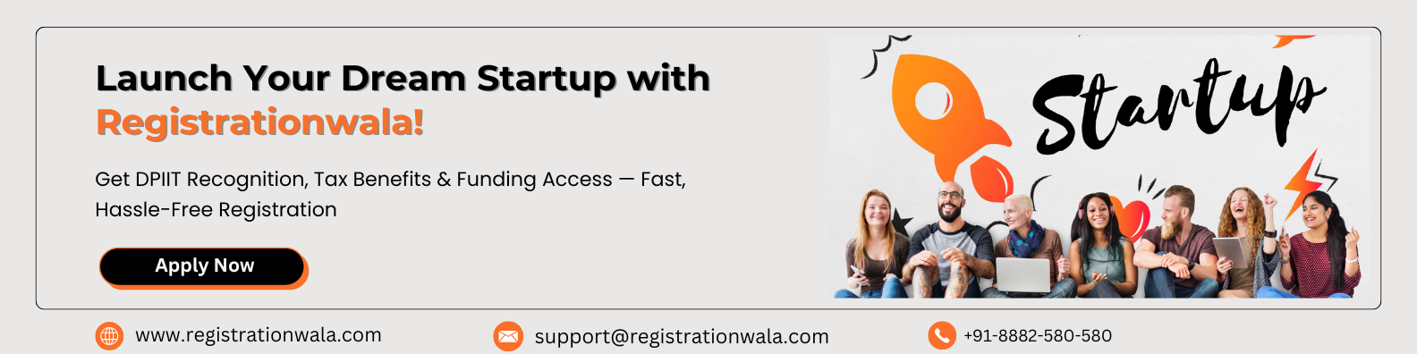 Startup Registration With Registrationwala